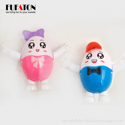 New creative surprise egg toy with candy inside